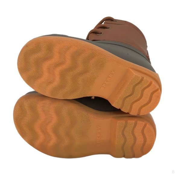 Sperry Girls Port Boot, Tan/Brown, Size 6 Little Kid - Picture 3 of 7